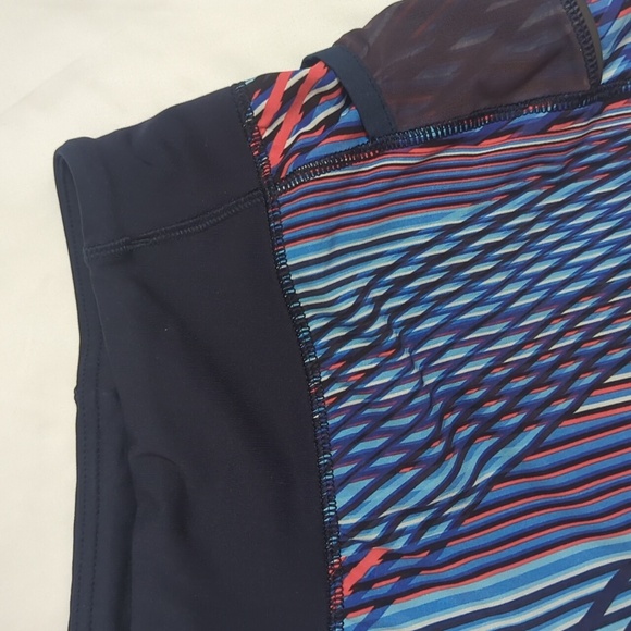 Athleta Ready Set Go 2 in 1 Shorts, Color Navy/Black Size S - Picture 5 of 16